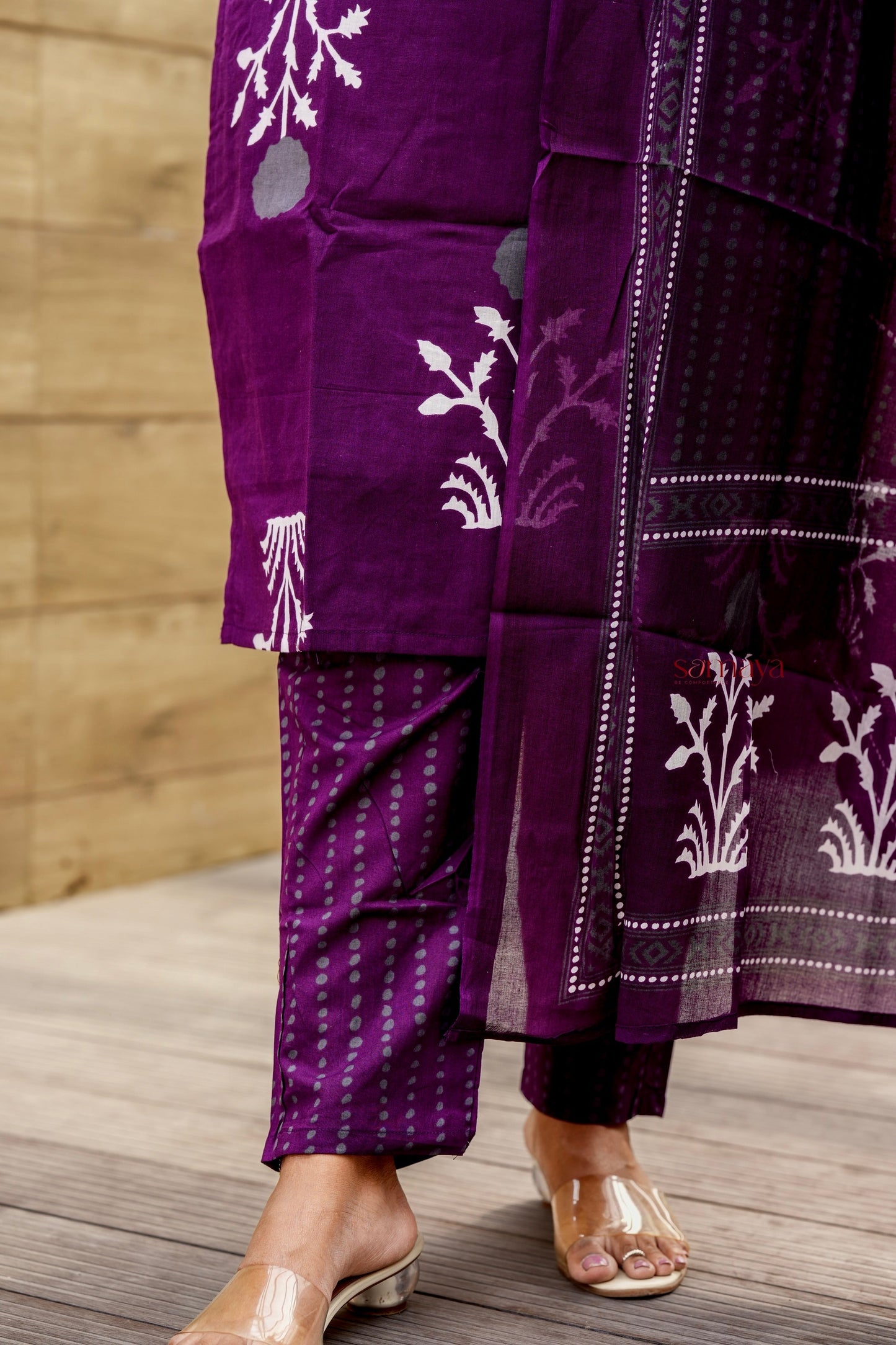 Anjali  cotton 3 piece kurta set of 3 ( ready to dispatch)
