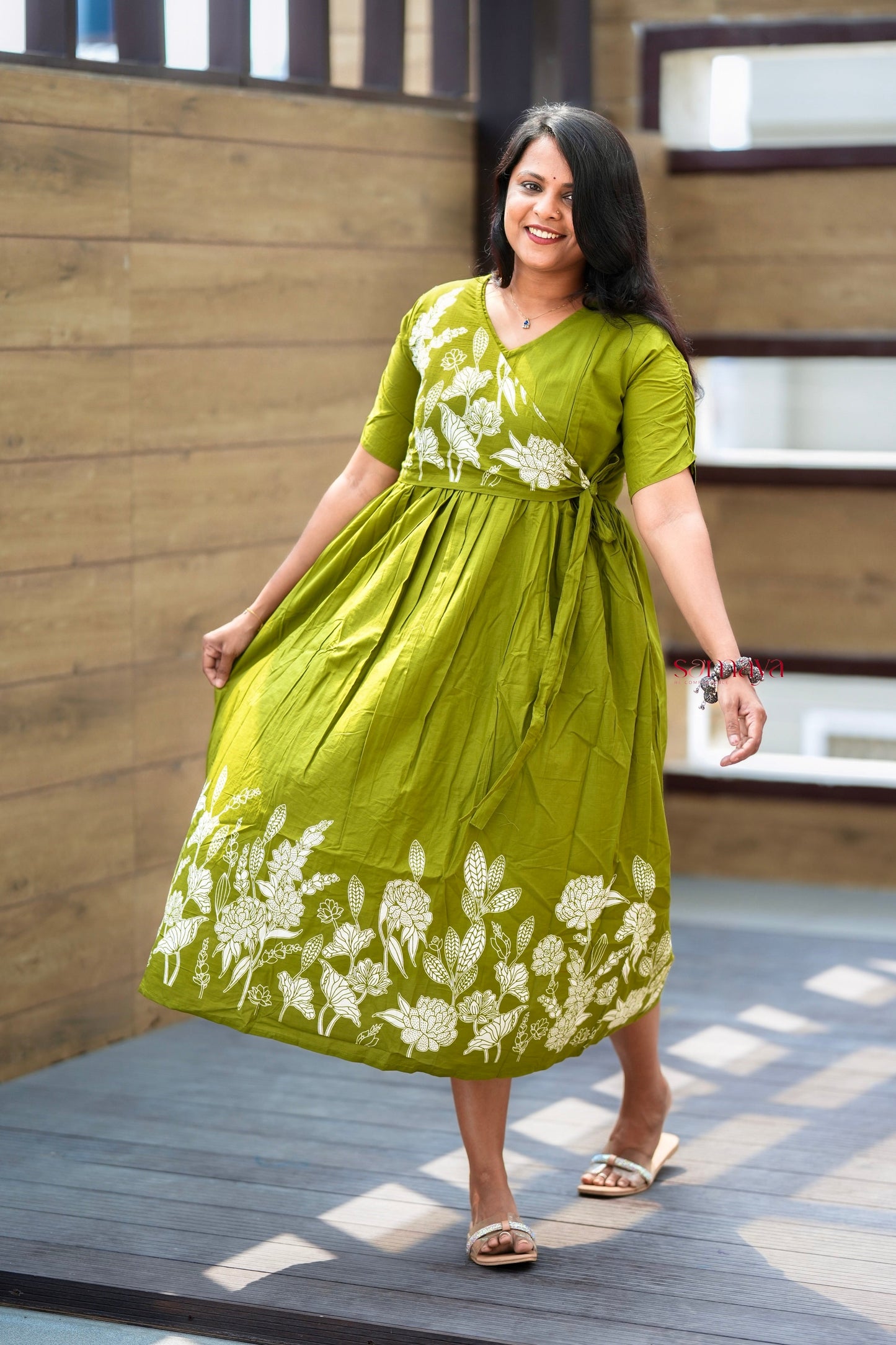 Harini Casual Dress With Lining