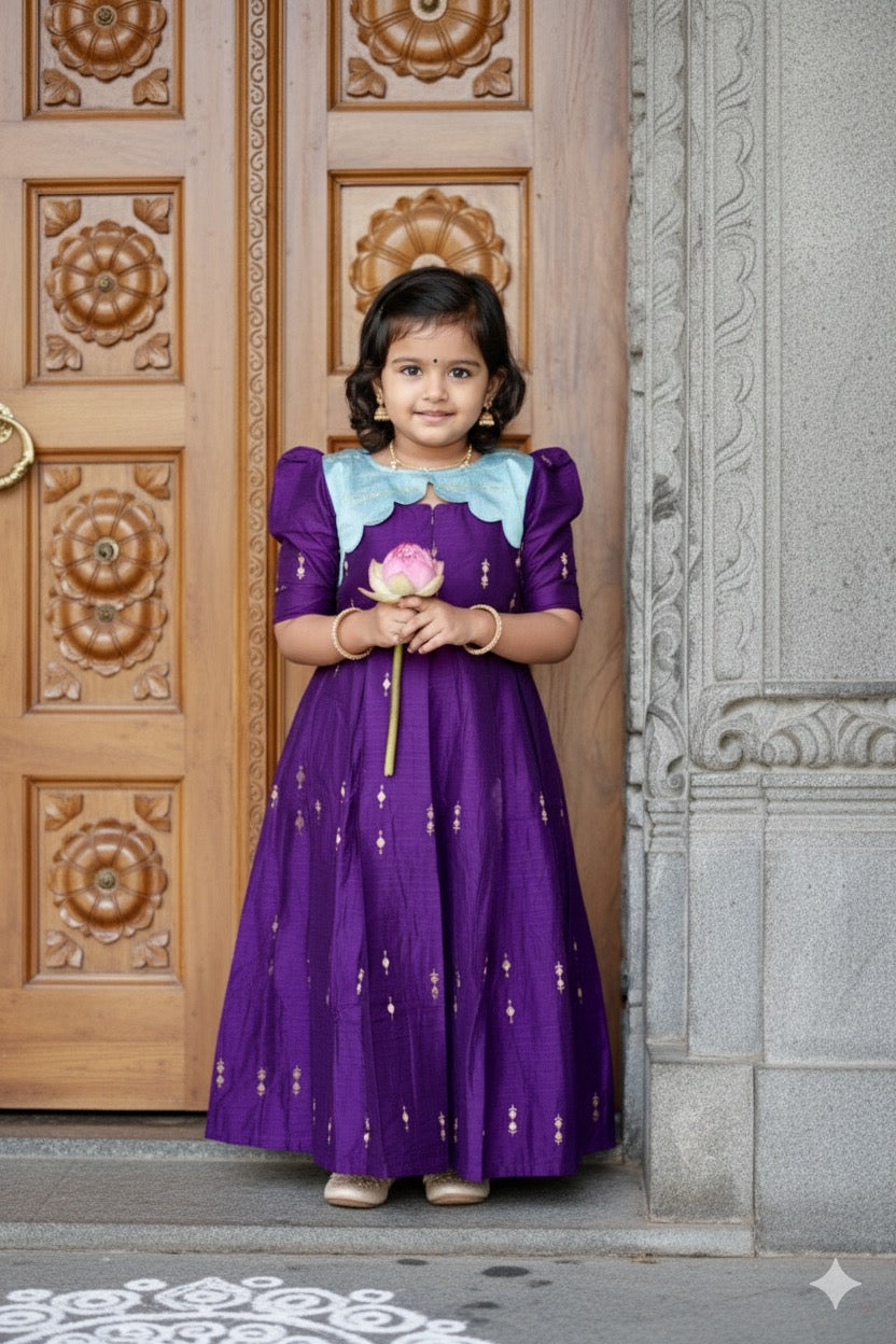 Radhai kids Dress With Lining ( pre order dispatch August 15 th )
