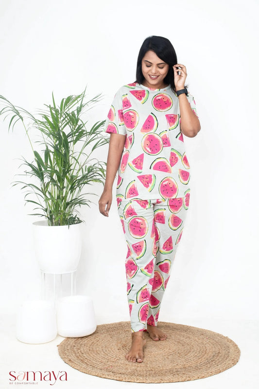 Watermelon Pant Set Non feeding ( lightweight )