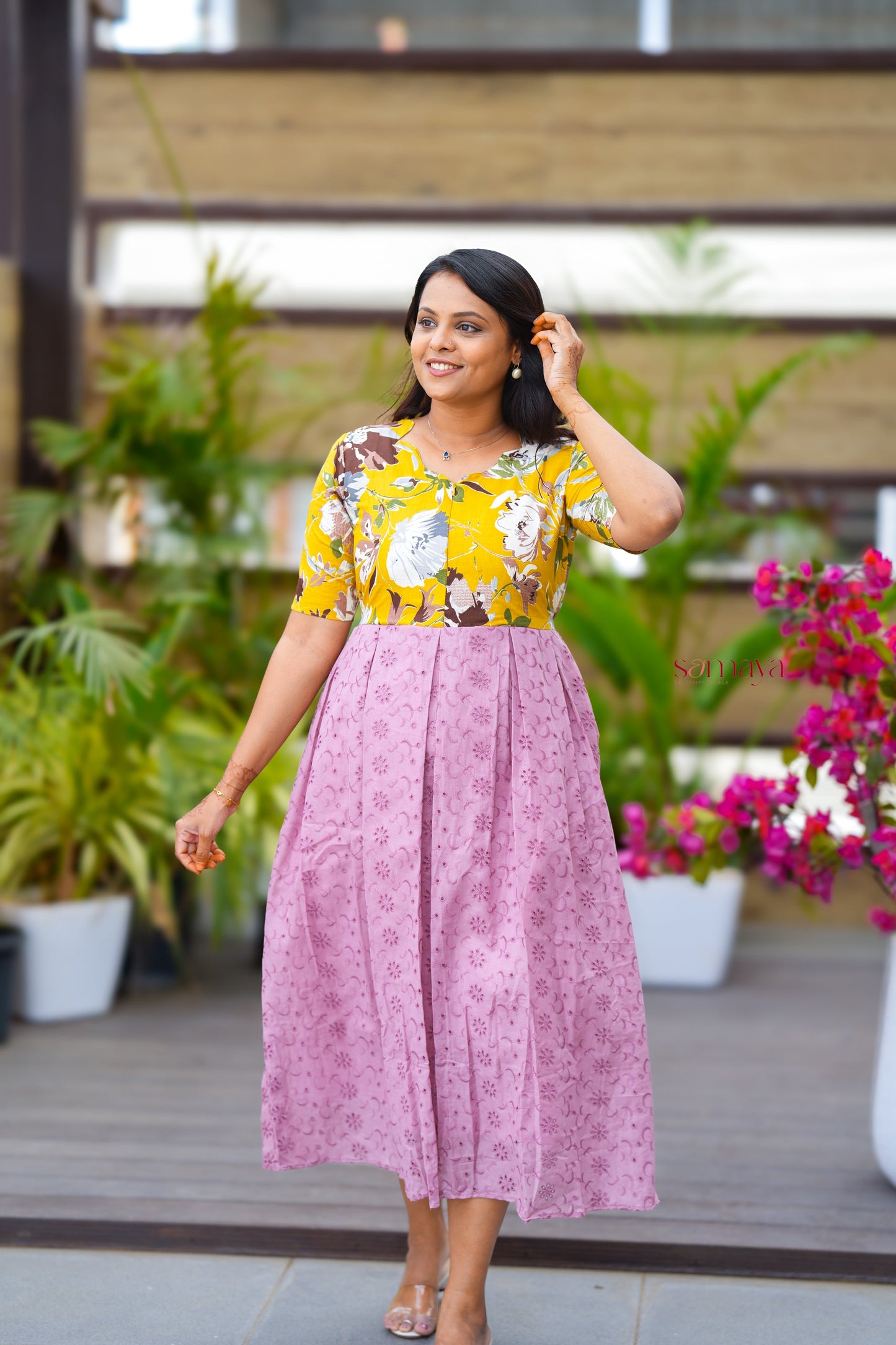 Reena Hakoba Dress With Lining