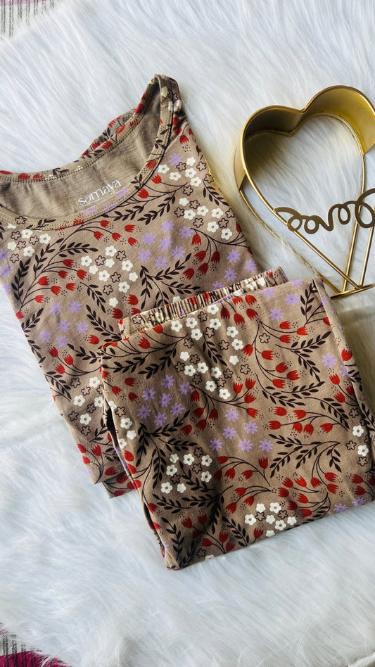 Jasmine Feeding Pant Set( lightweight )