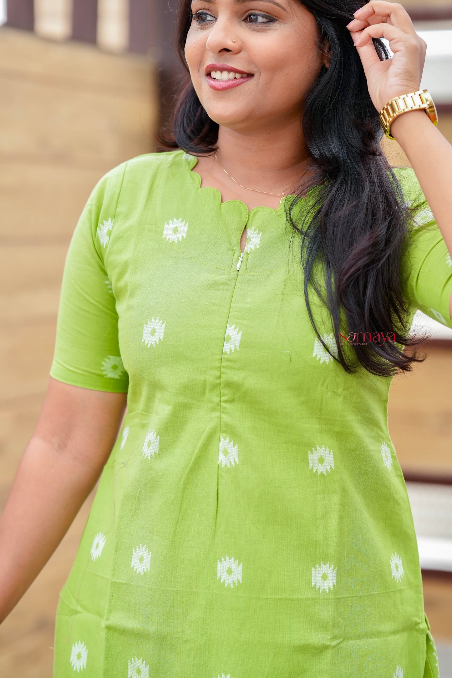 Pista Cotton Kurta Set with full lining set of 2 ( ready to dispatch)