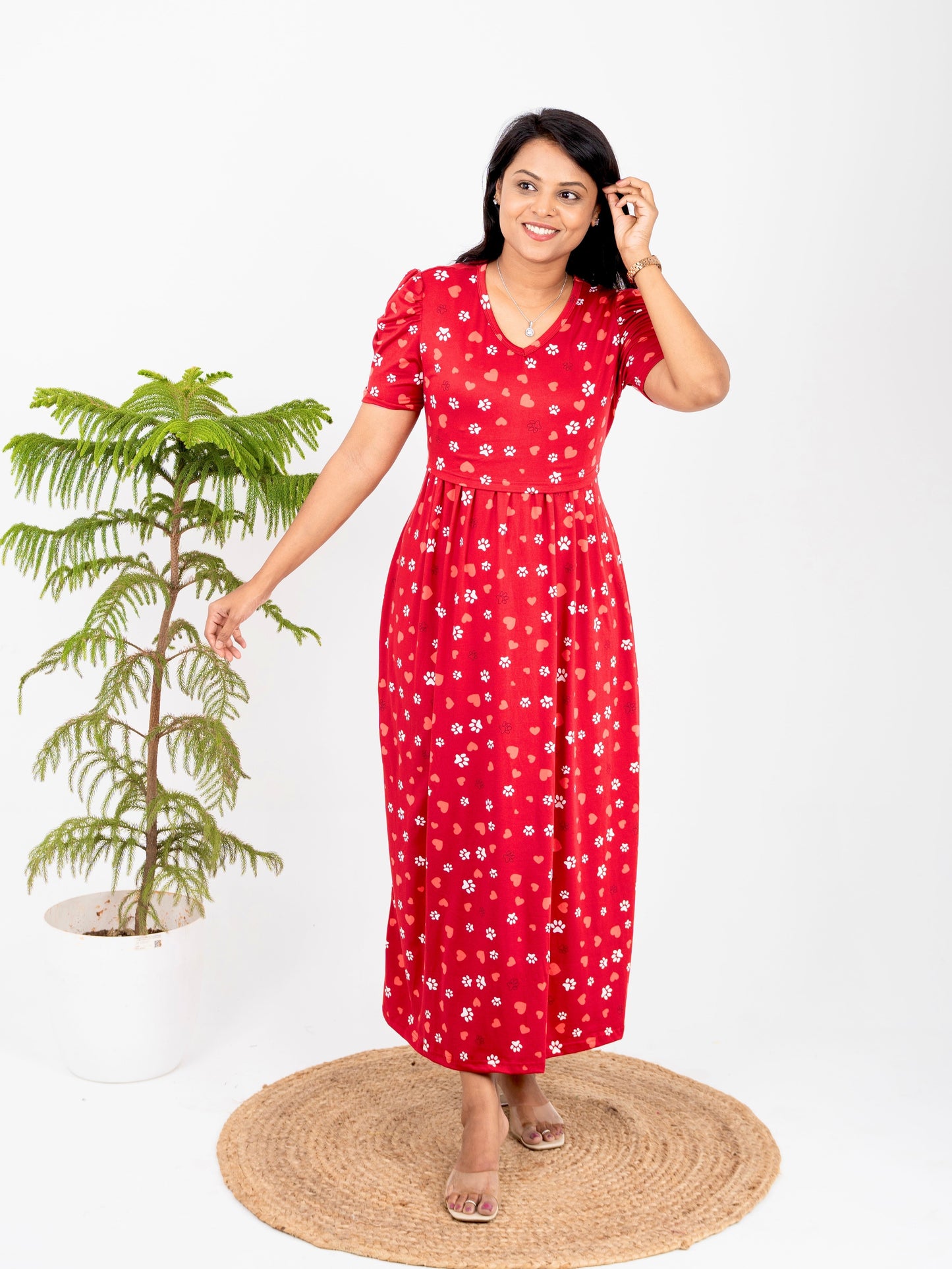 Luxury Maxi Heartly Light Weight Dress