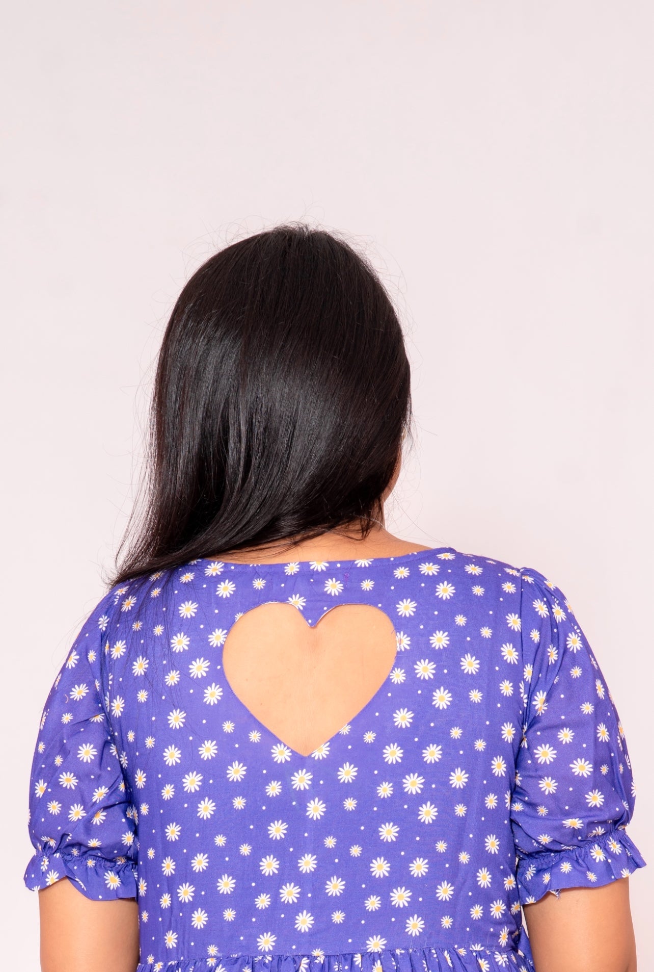 Blossom  Casual  Dress With Lining