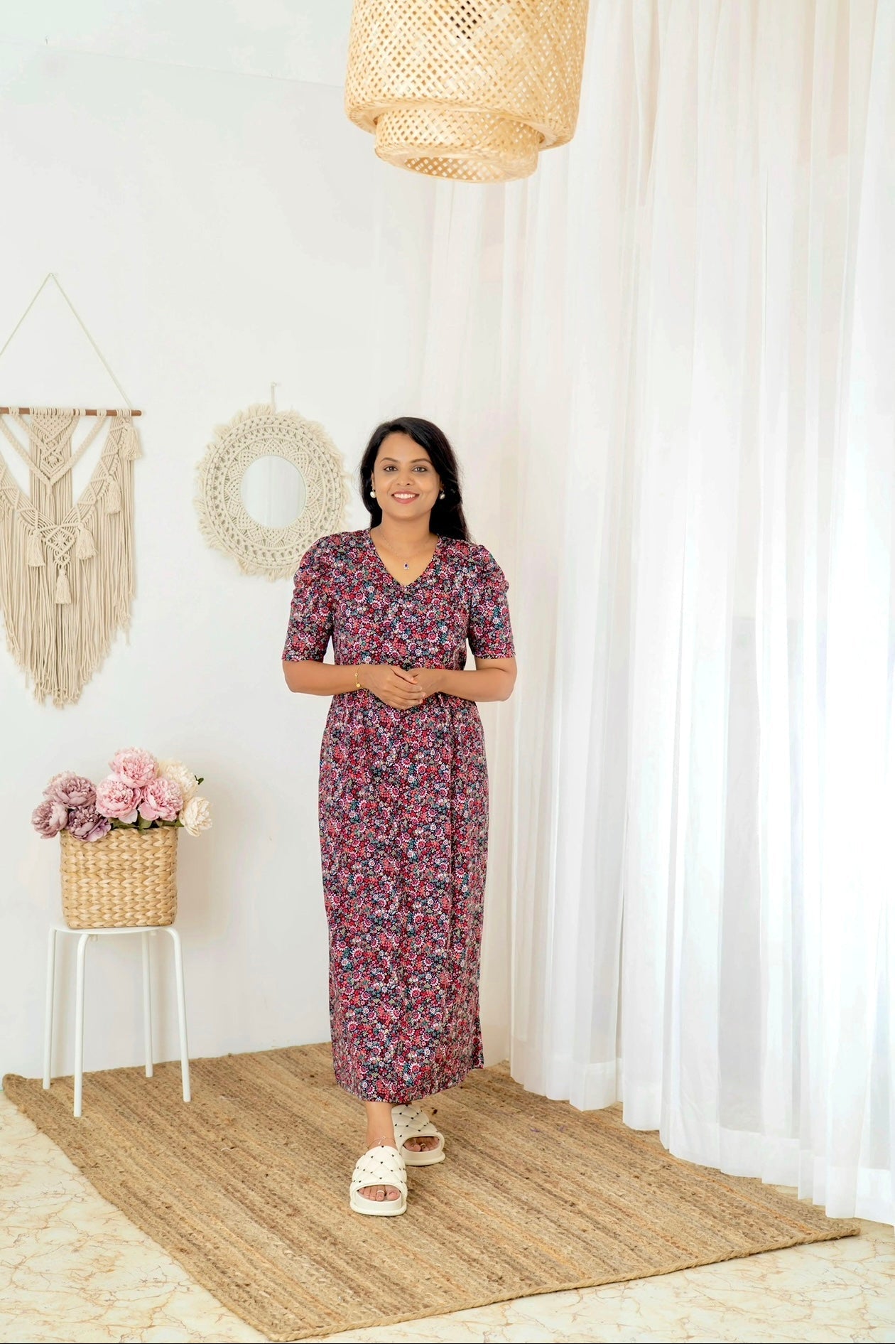 Maxi Leela thick  Weight Dress