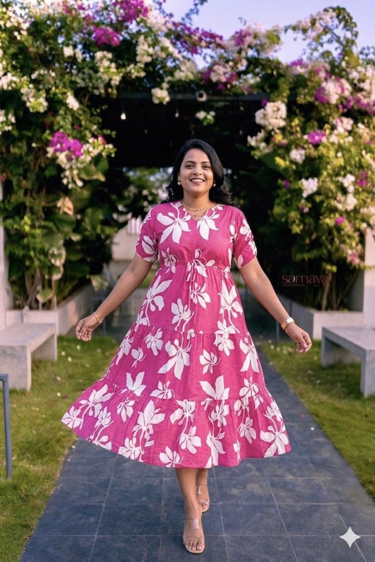 Dusty pink  dress ( PRODUCT OF THE MONTH ) SPECIAL SALE PRICE