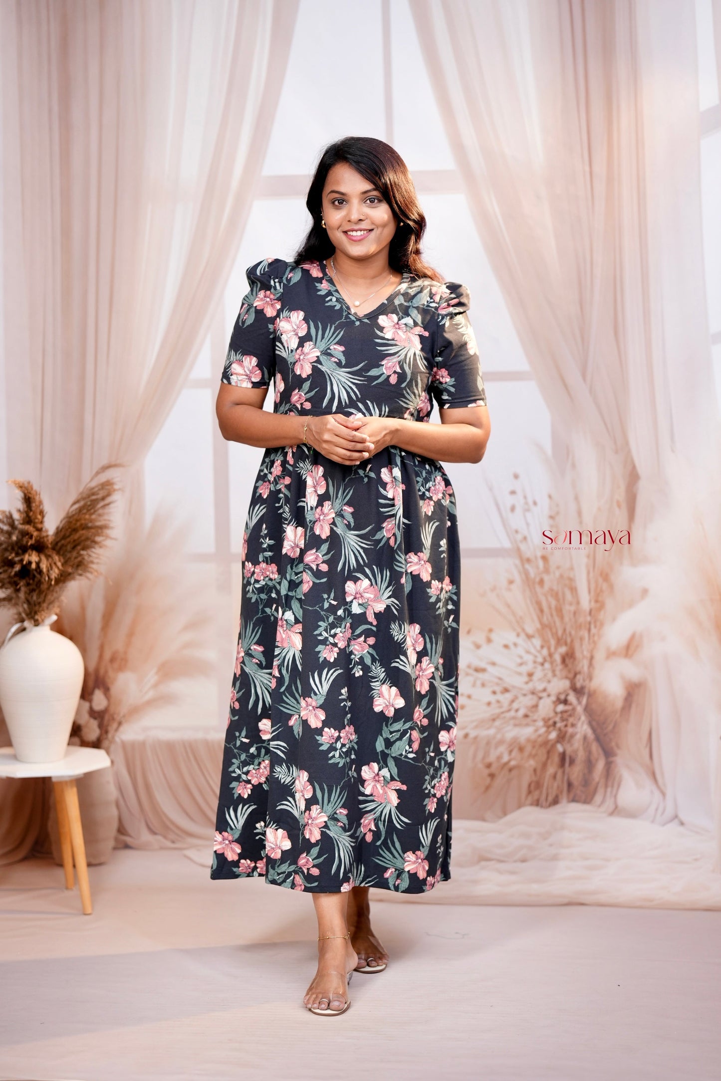 Maxi Megha thick Weight Dress