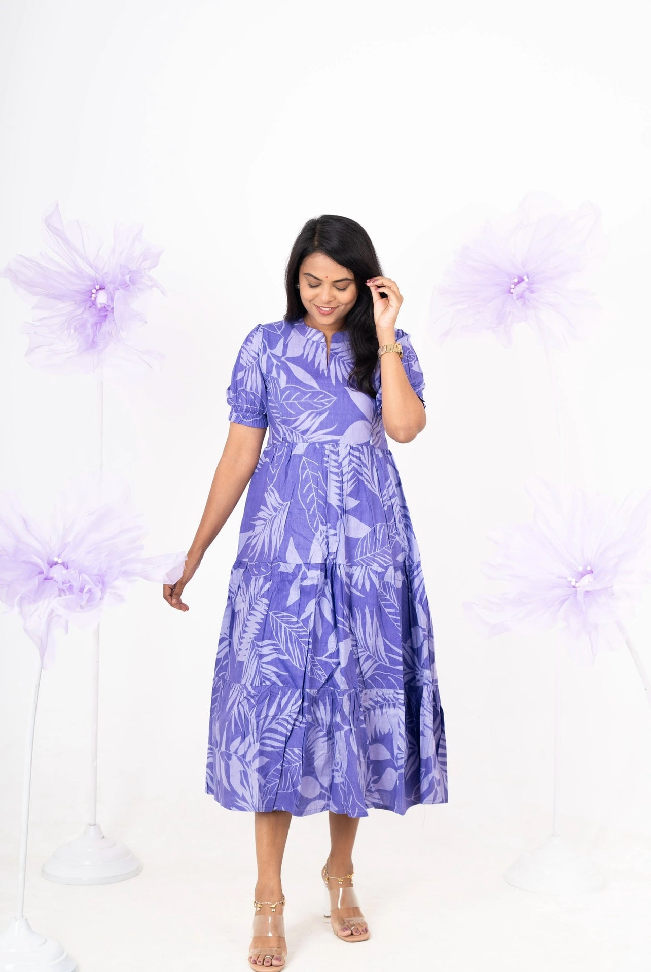 Akshara casual  Dress With Lining( special sale price )