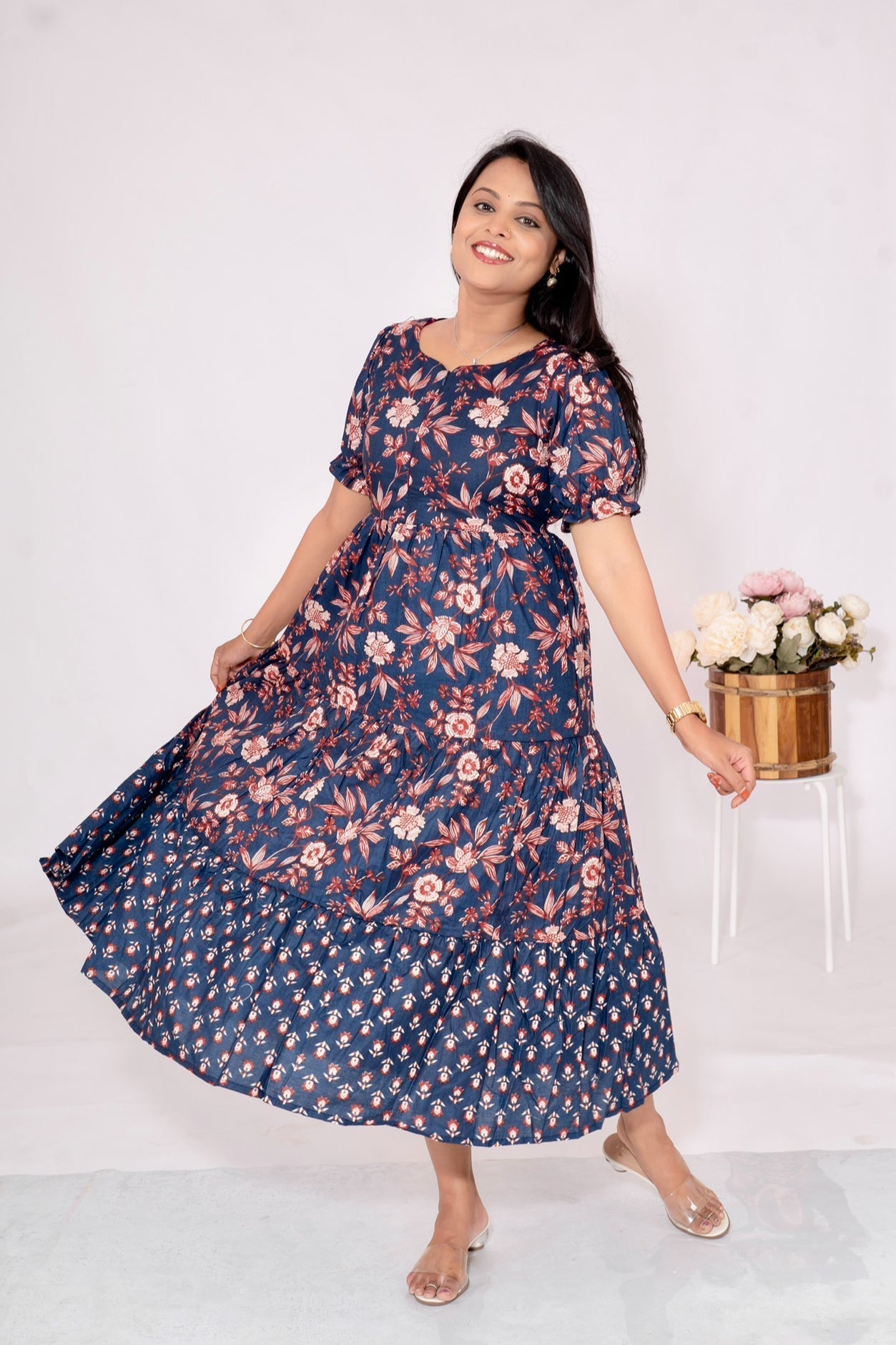 Navya casual  Dress With Lining