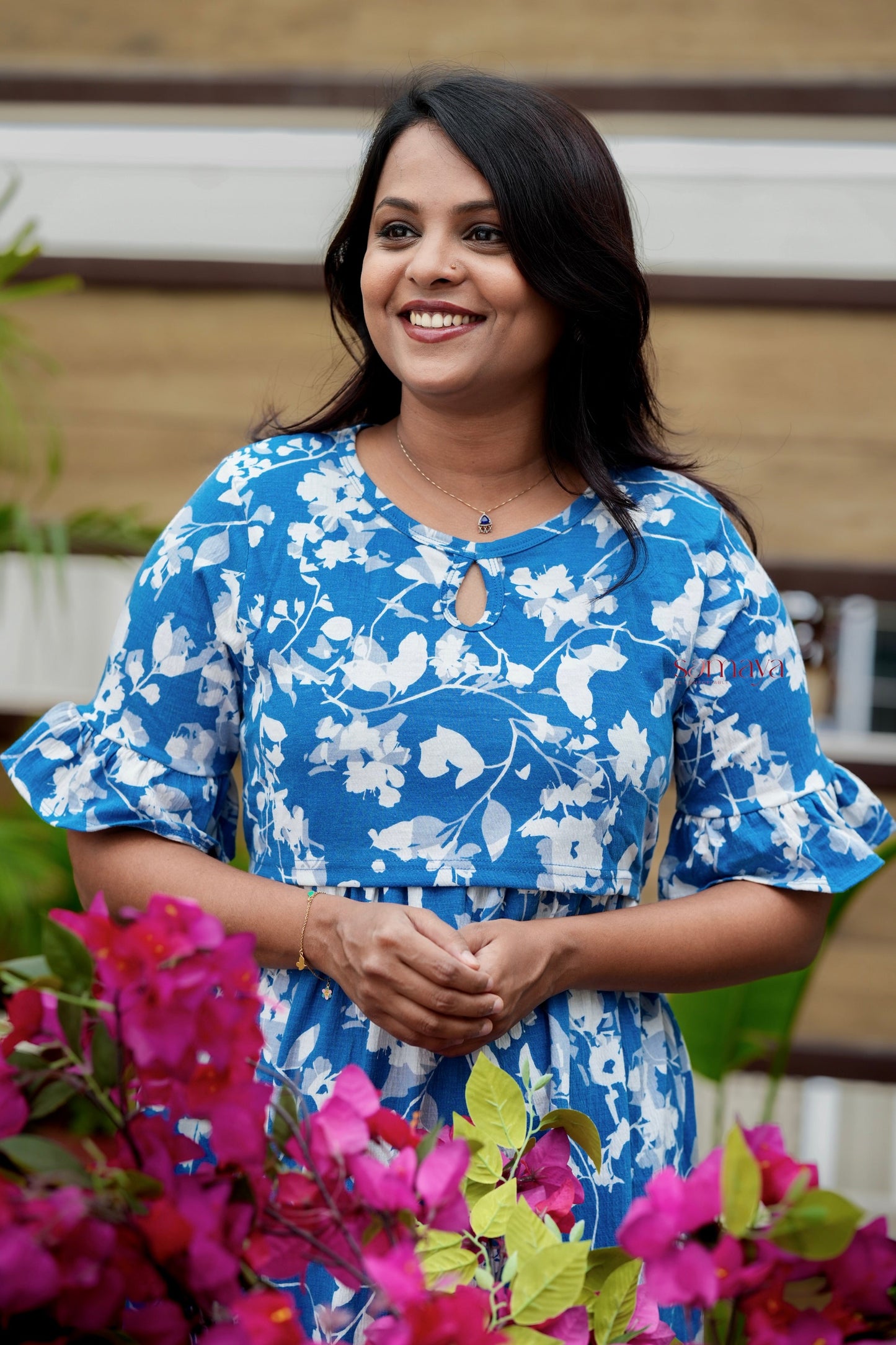 Midi Harith  Waffle Dress