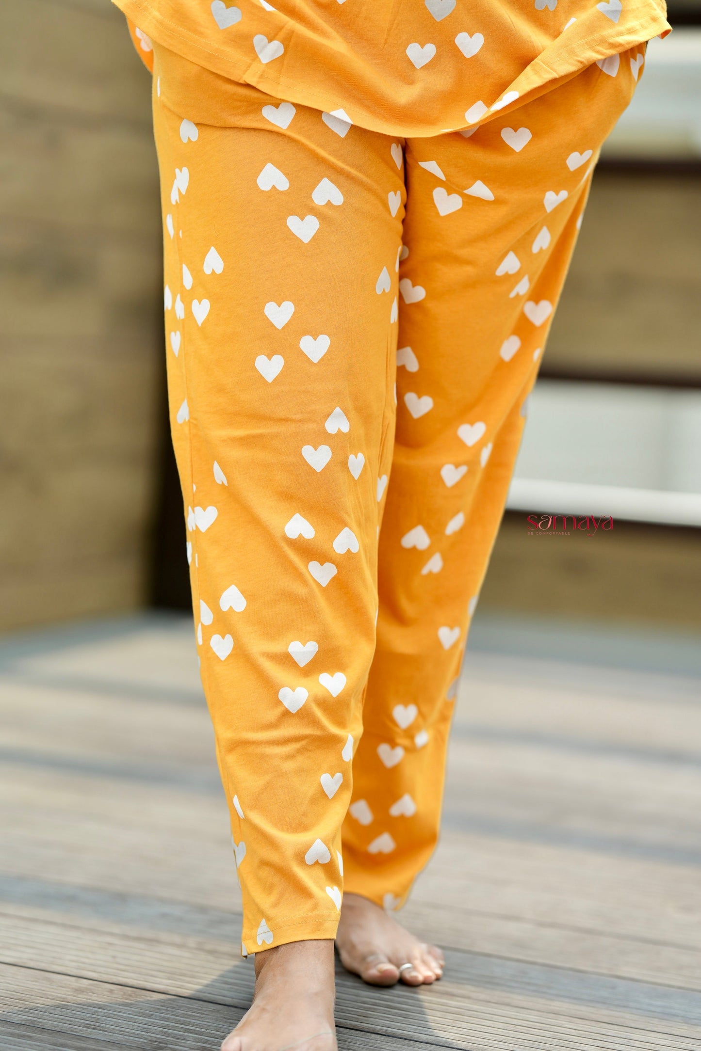 Yellow love  Feeding Pant Set ( lightweight )