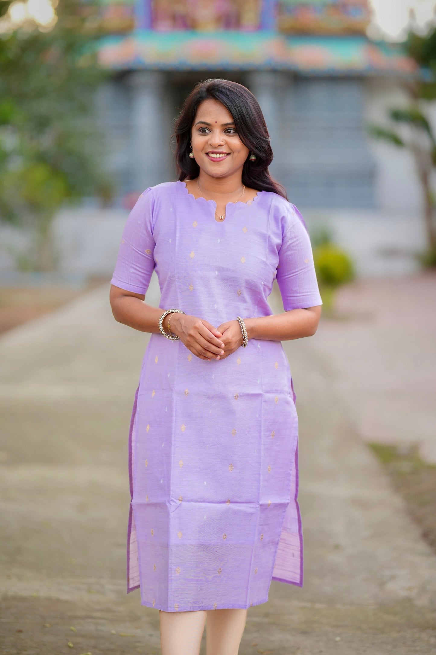 Raw Silk kurta with full lining 44” inch