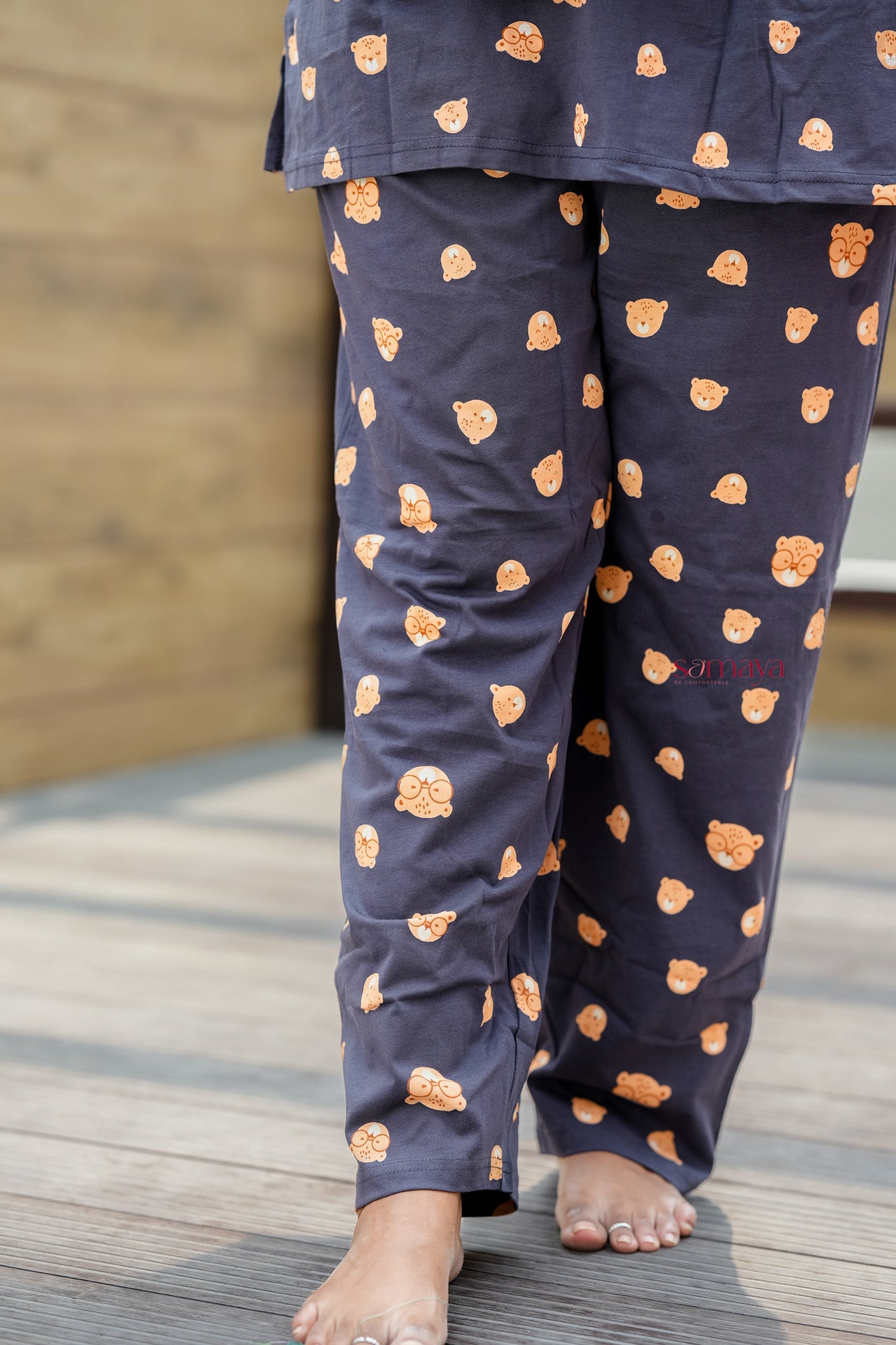 Panda Feeding Pant Set ( lightweight )