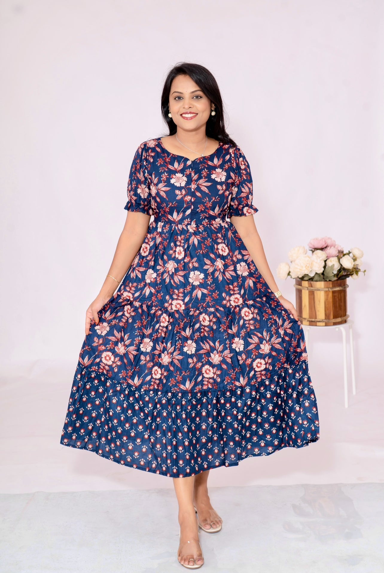 Navya casual  Dress With Lining