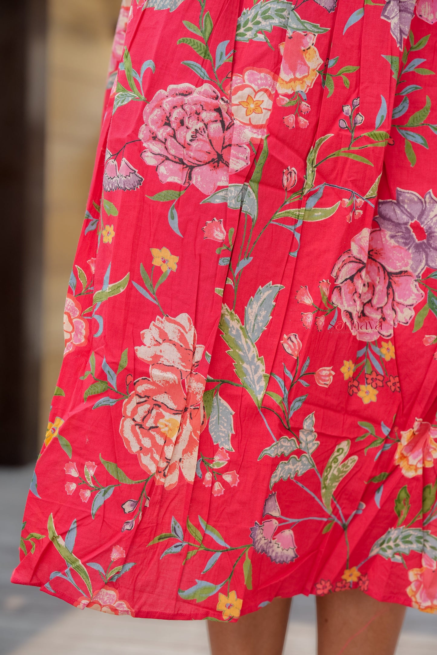 Dhiya casual Dress With Lining