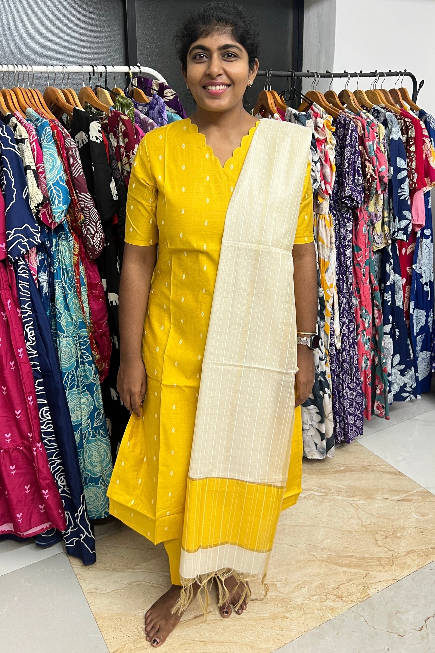 Gold 3 piece raw silk suit set( ready to dispatch)