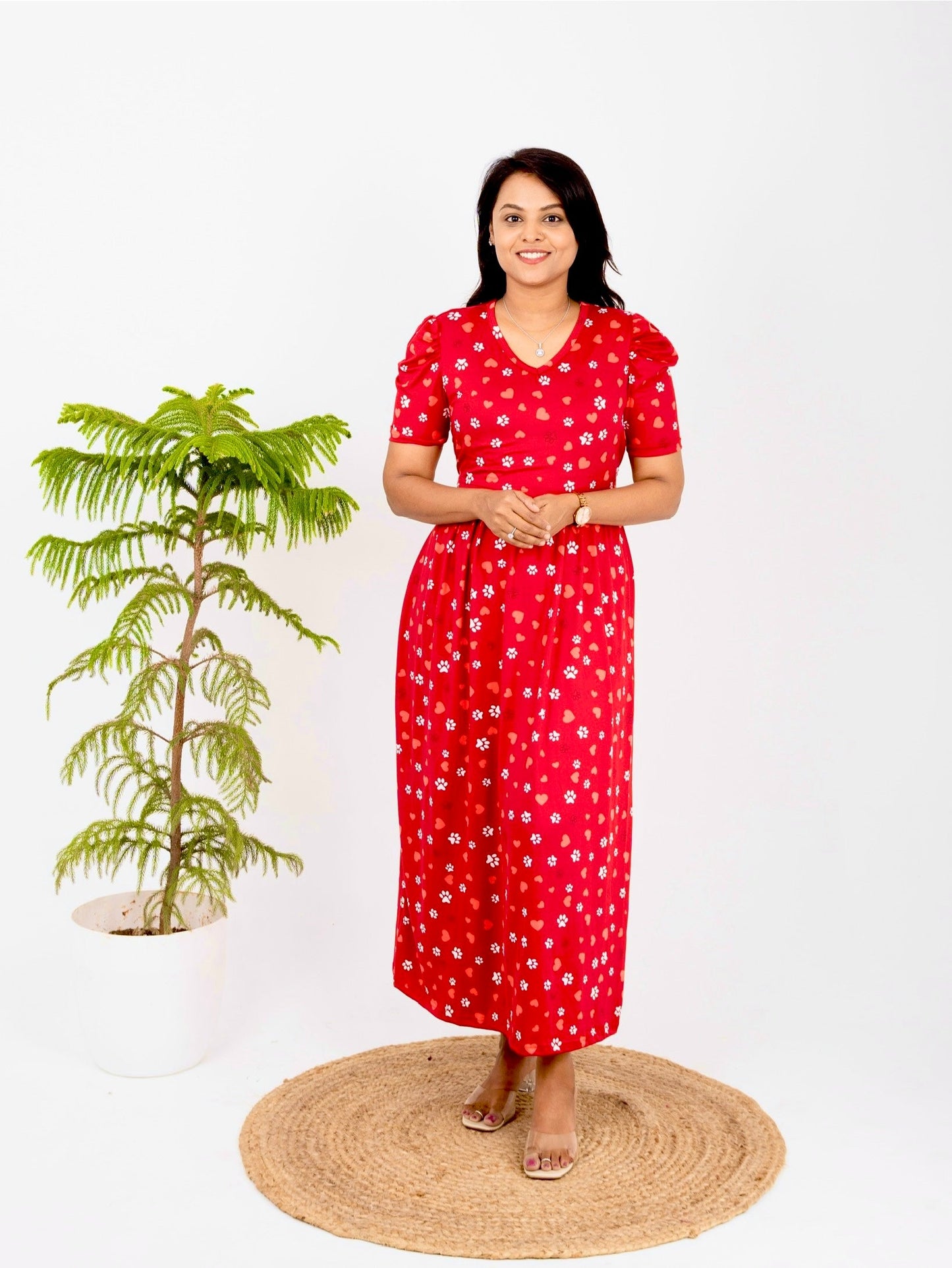 Luxury Maxi Heartly Light Weight Dress