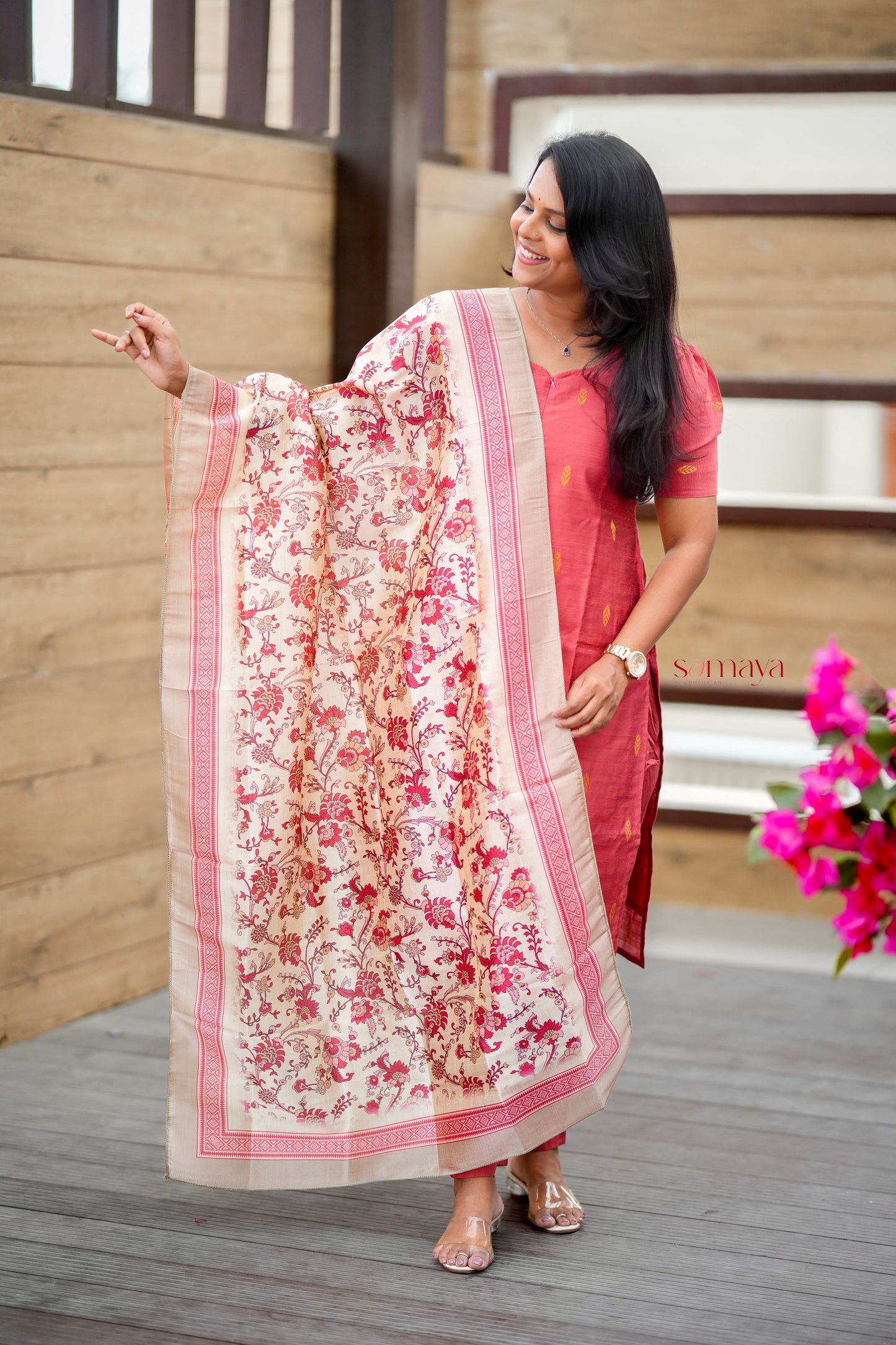 Divya  3 piece raw silk suit set with dupptta set of 3( ready to dispatch)