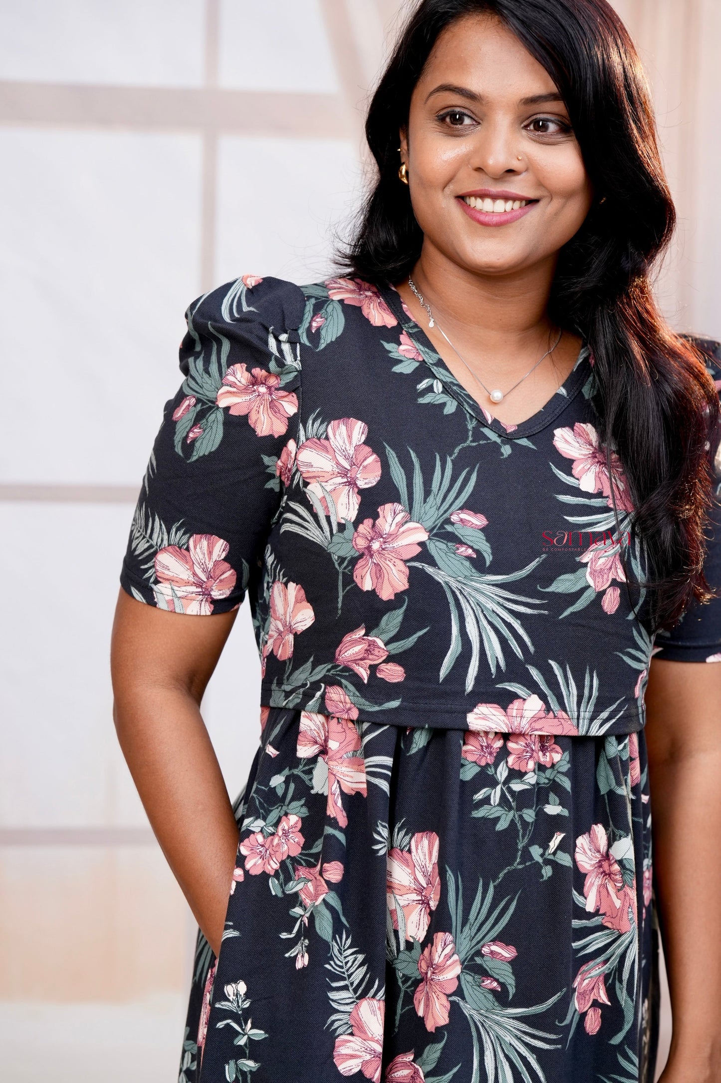 Maxi Megha thick Weight Dress