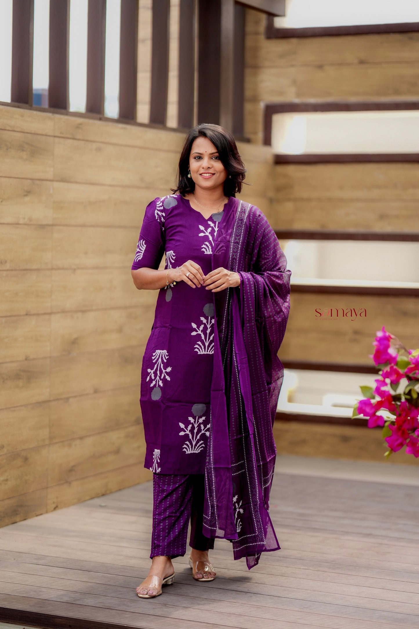 Anjali  cotton 3 piece kurta set of 3 ( ready to dispatch)