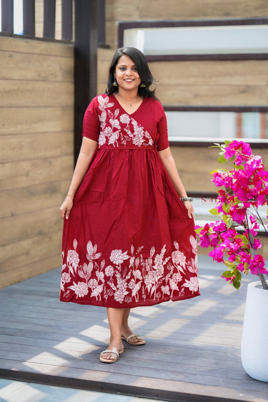 Scarlet cotton  Casual Dress( dispatch sep 6 th )