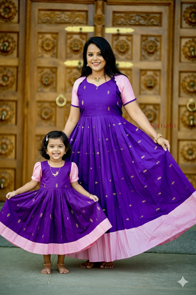 Soundarya kids Dress With Lining ( ready to dispatch)