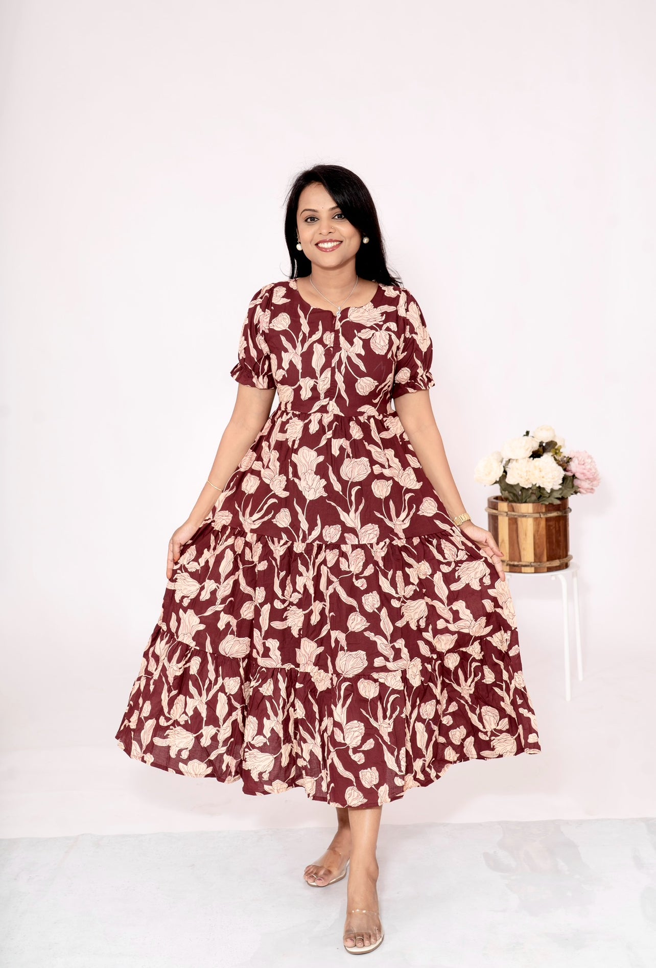 Neha Casual Dress With Lining