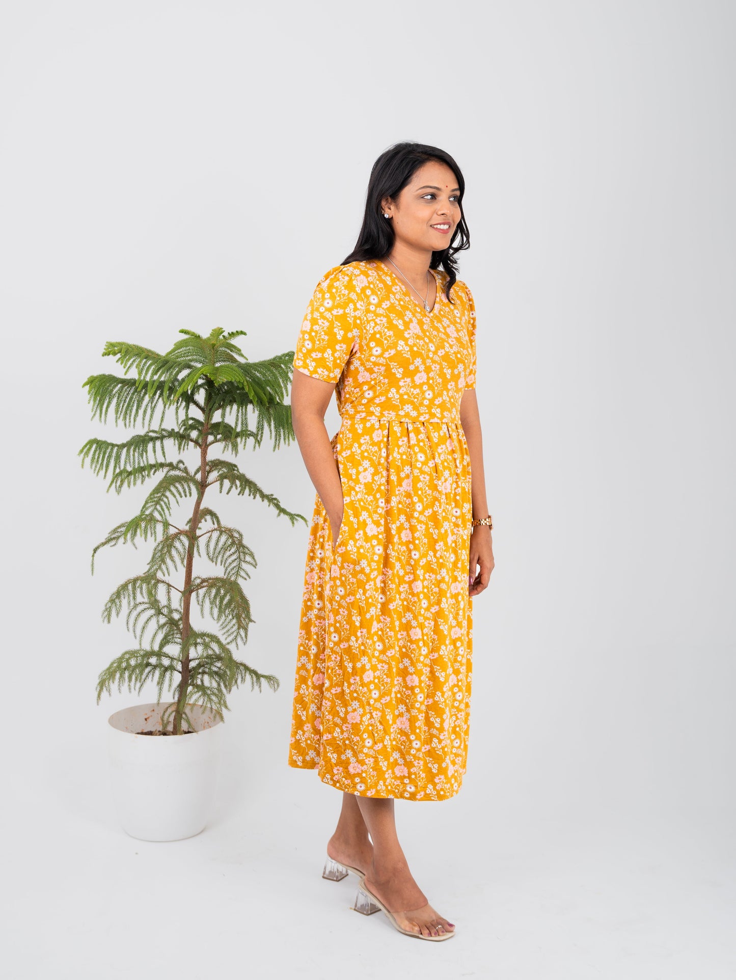 Midi Manjal Light Weight Dress