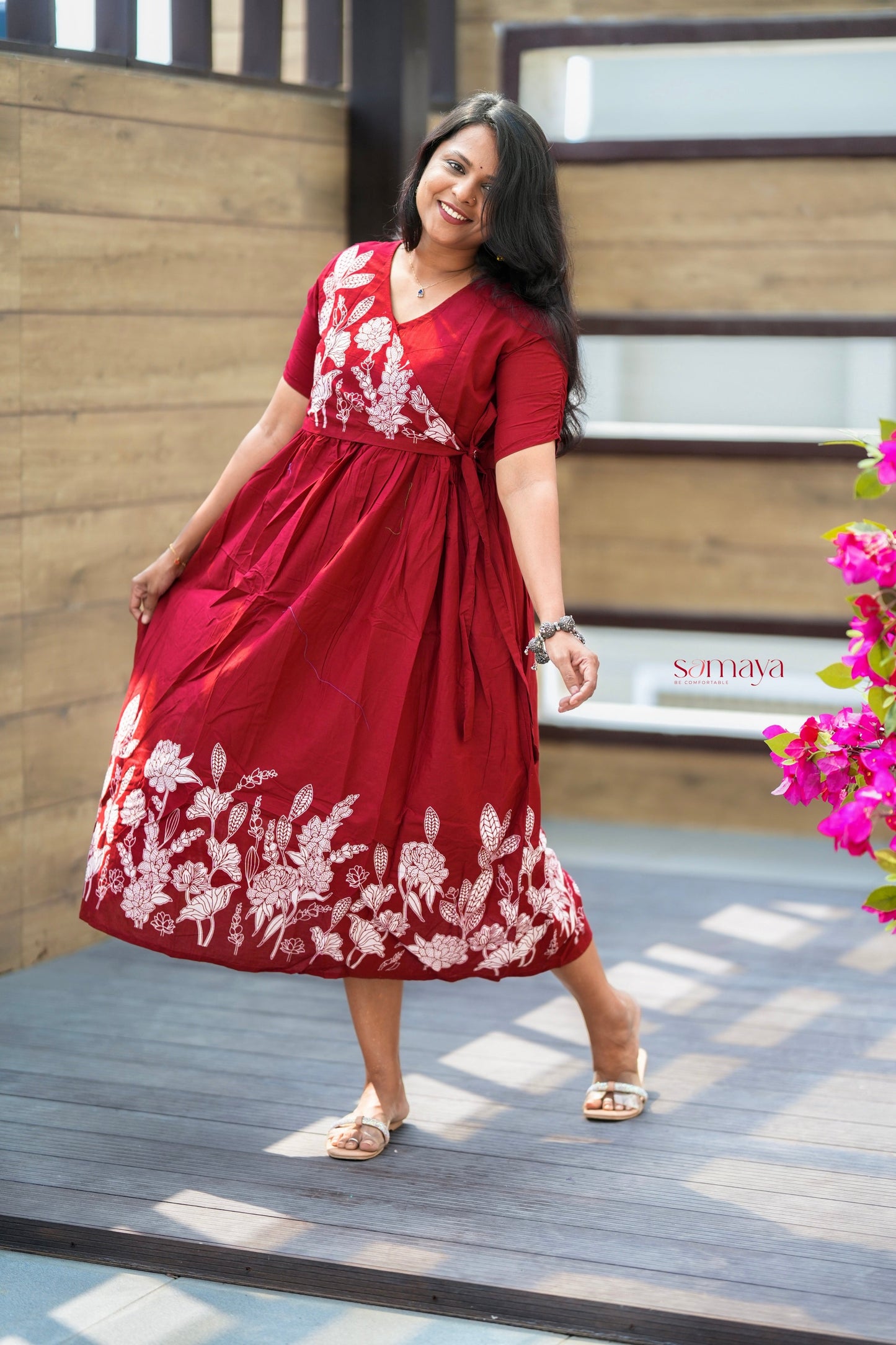 Scarlet cotton  Casual Dress( dispatch sep 6 th )
