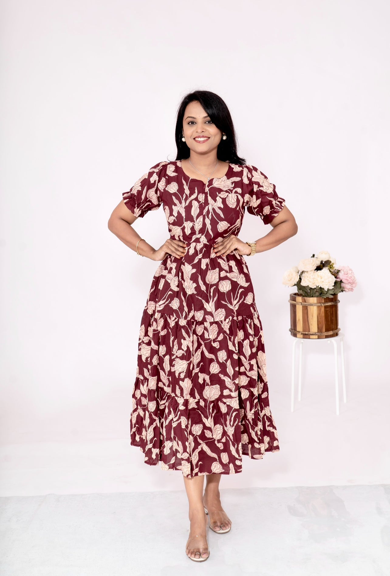Neha Casual Dress With Lining