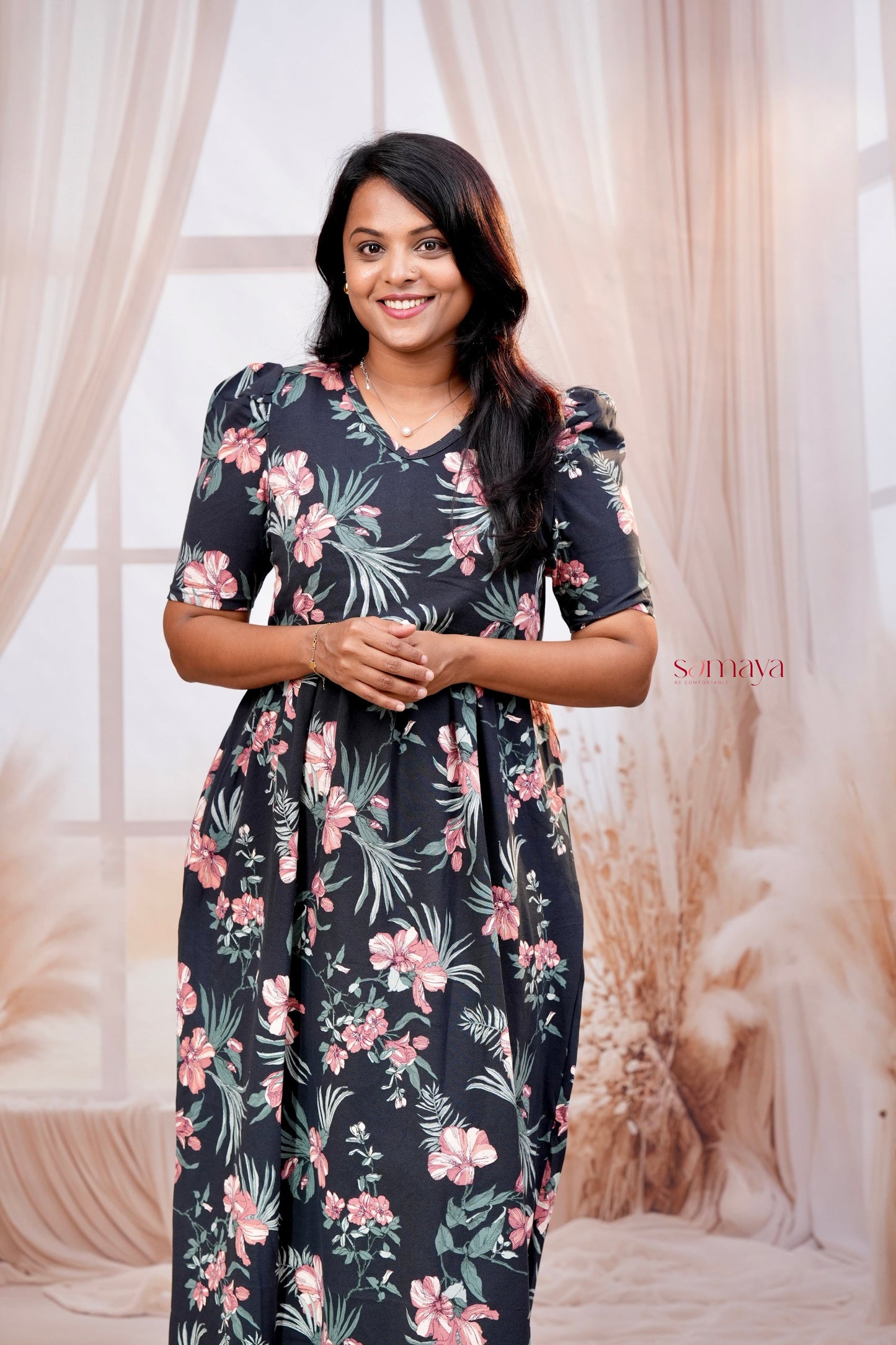Maxi Megha thick Weight Dress