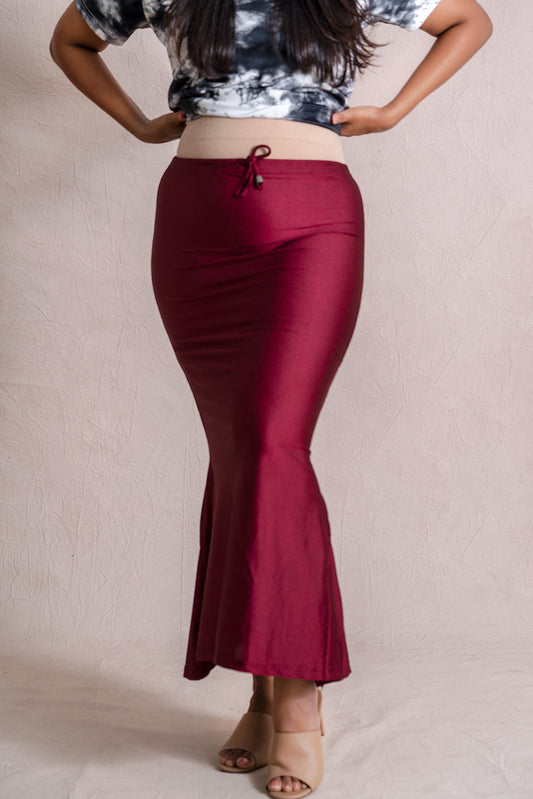 Maroon Buttersoft luxury Sareeshaper