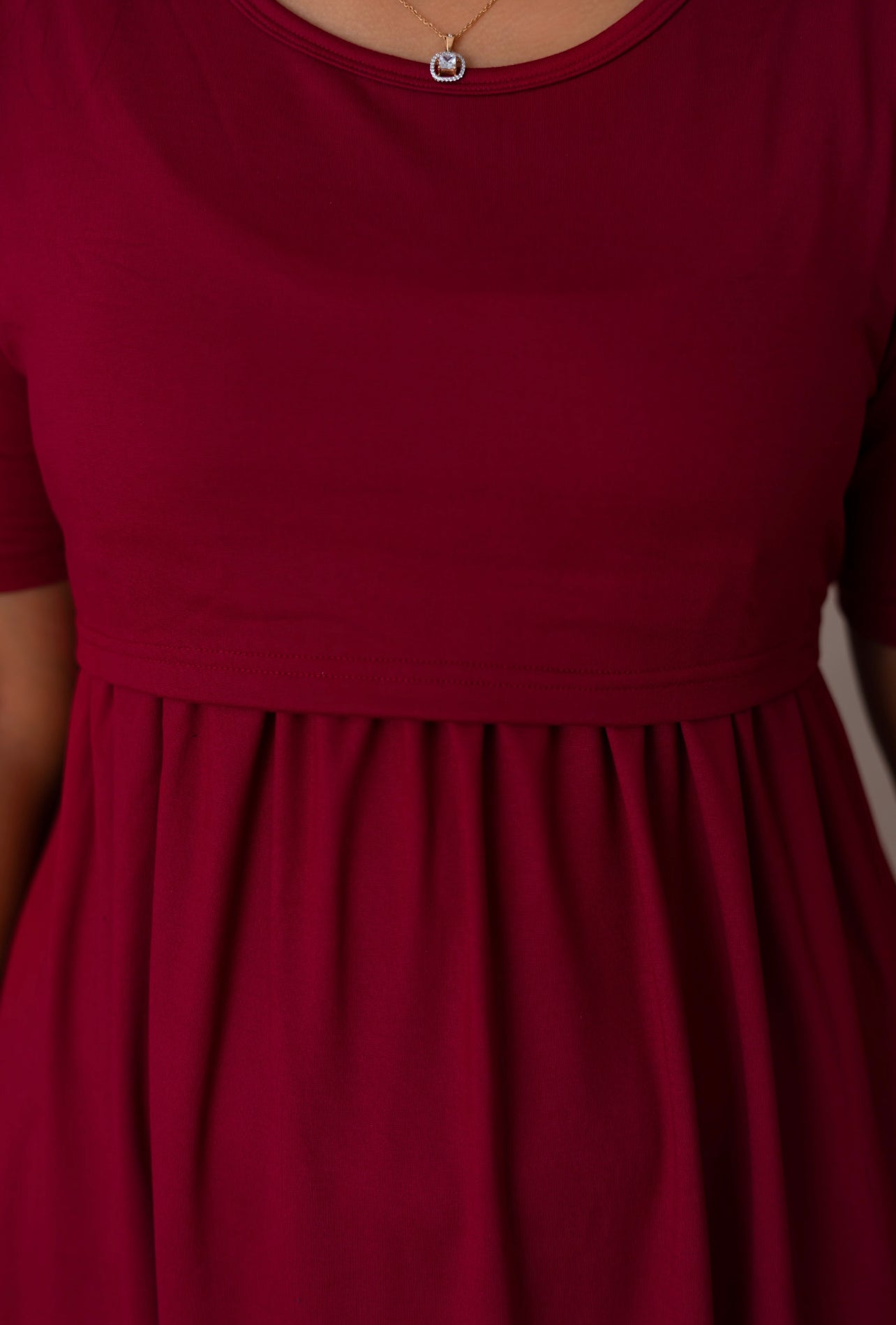 Midi Cherry Red( Minor embroidery variation so sold at sale price )