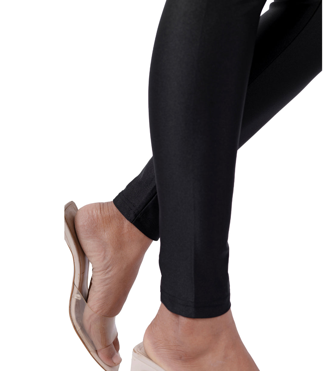 Black Shimmer Leggings