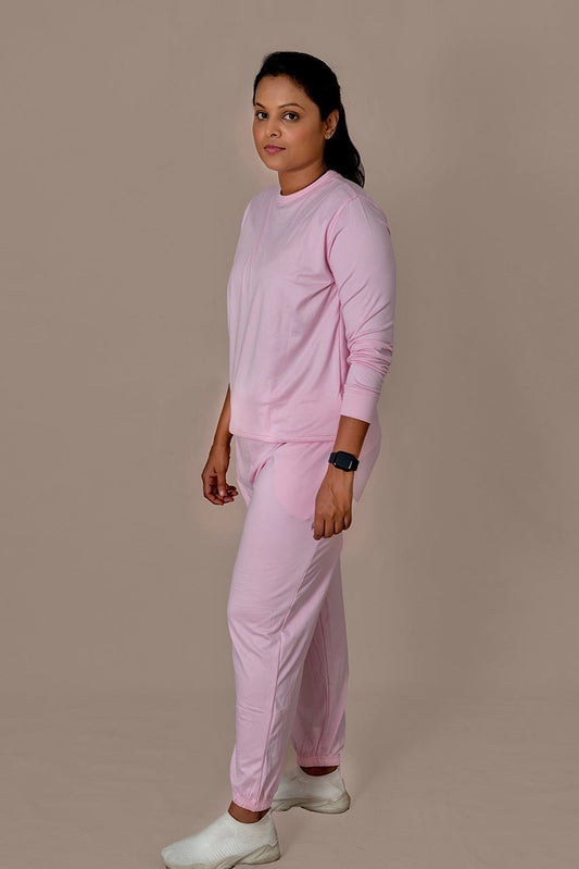 Everyday cozy winter set   - bubblegum pink (thick weight )