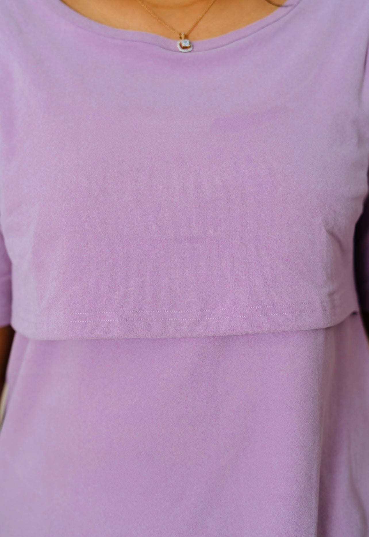 Maternity Lavender T-shirt