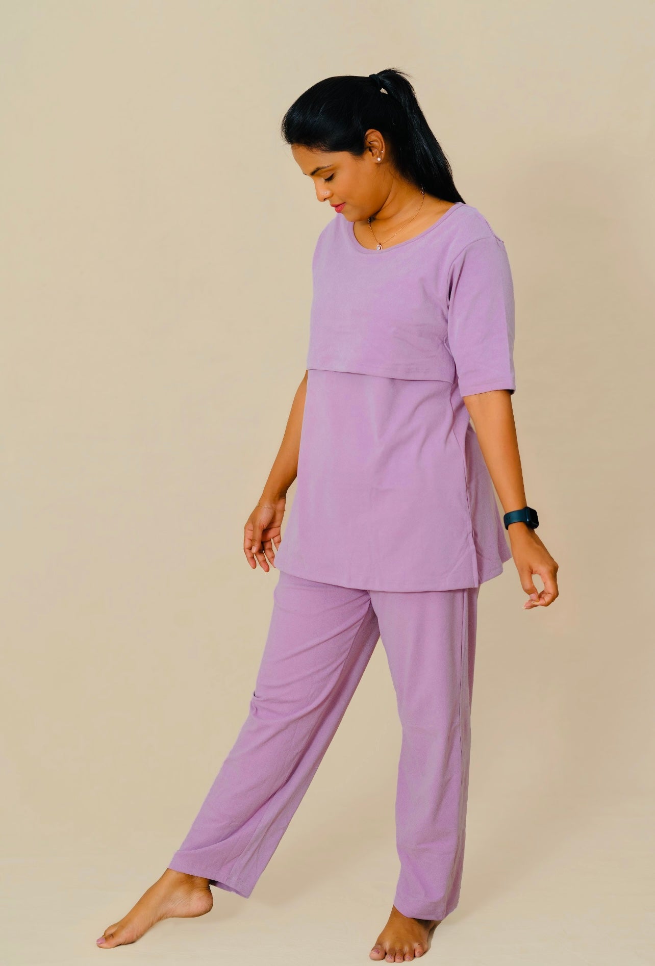 Maternity Lavender T-shirt