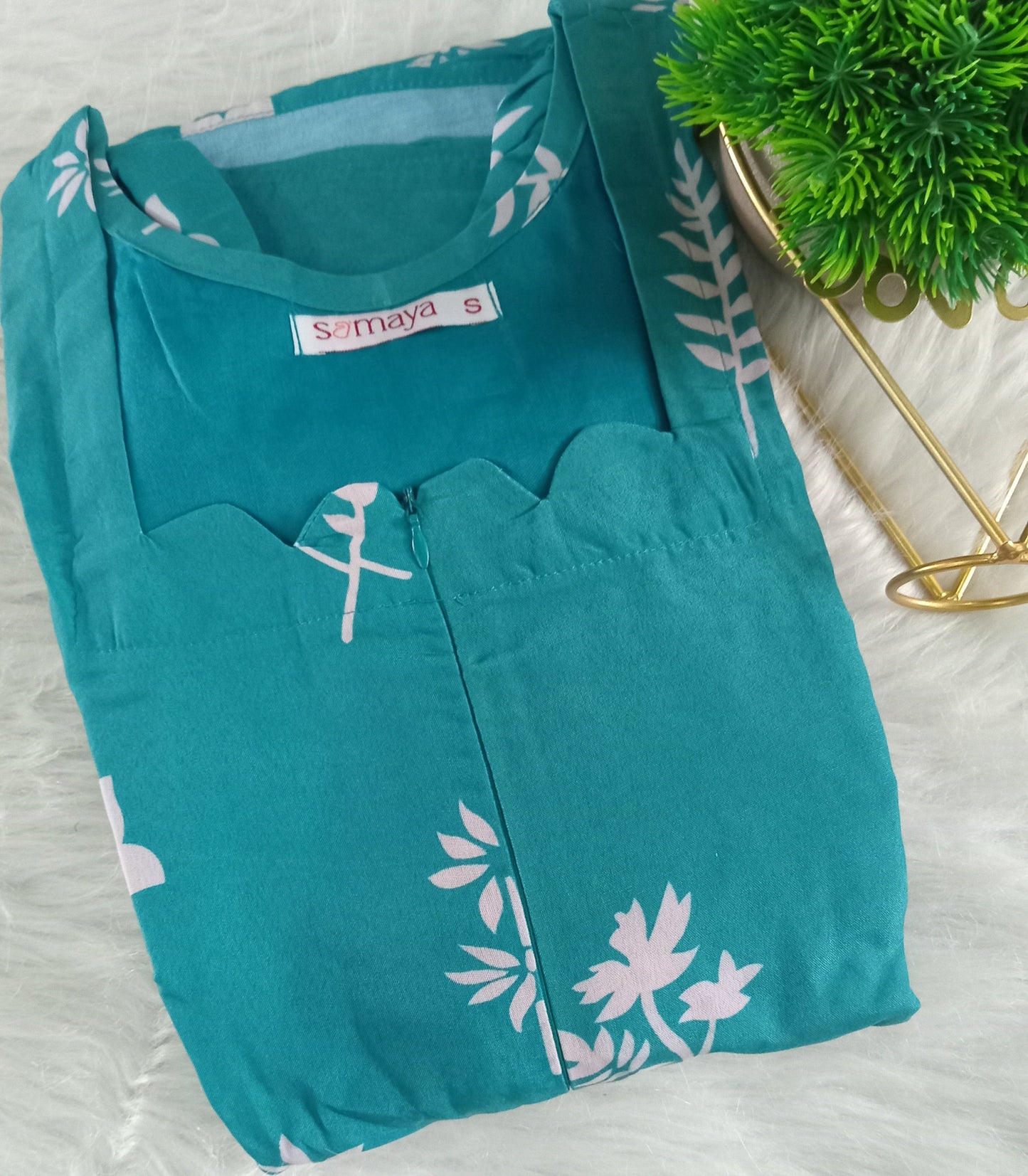 Teena casual  Dress With Lining